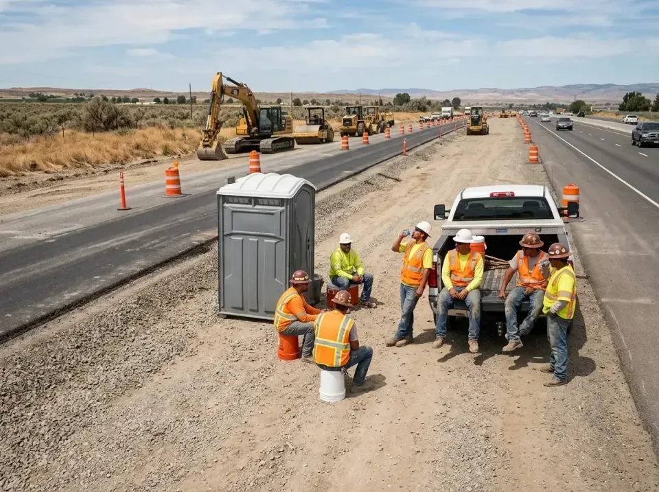 highway-road-construction-crew-007 — frequently asked questions, Porta Potty and Restroom Rentals in Gladeview, FL